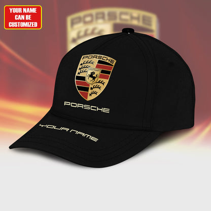 Personalized Name Pors Classic Black Cap