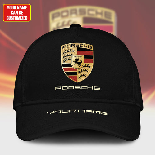 Personalized Name Pors Classic Black Cap