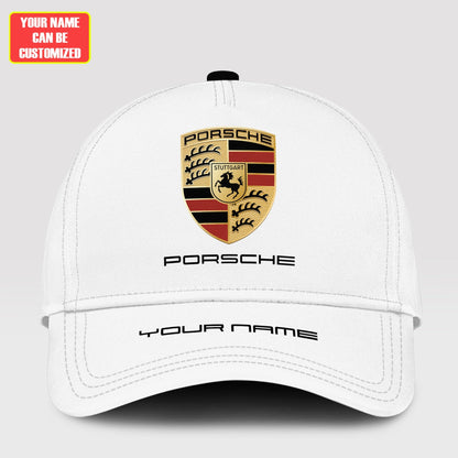 Personalized Name Pors Classic White Cap