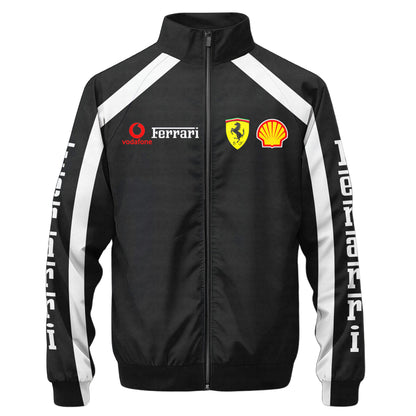 SF F1 Racing Zipper Stand Collar Jacket 3D V7