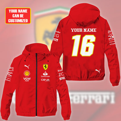 Personalized SF Racing Windproof Rush Jacket