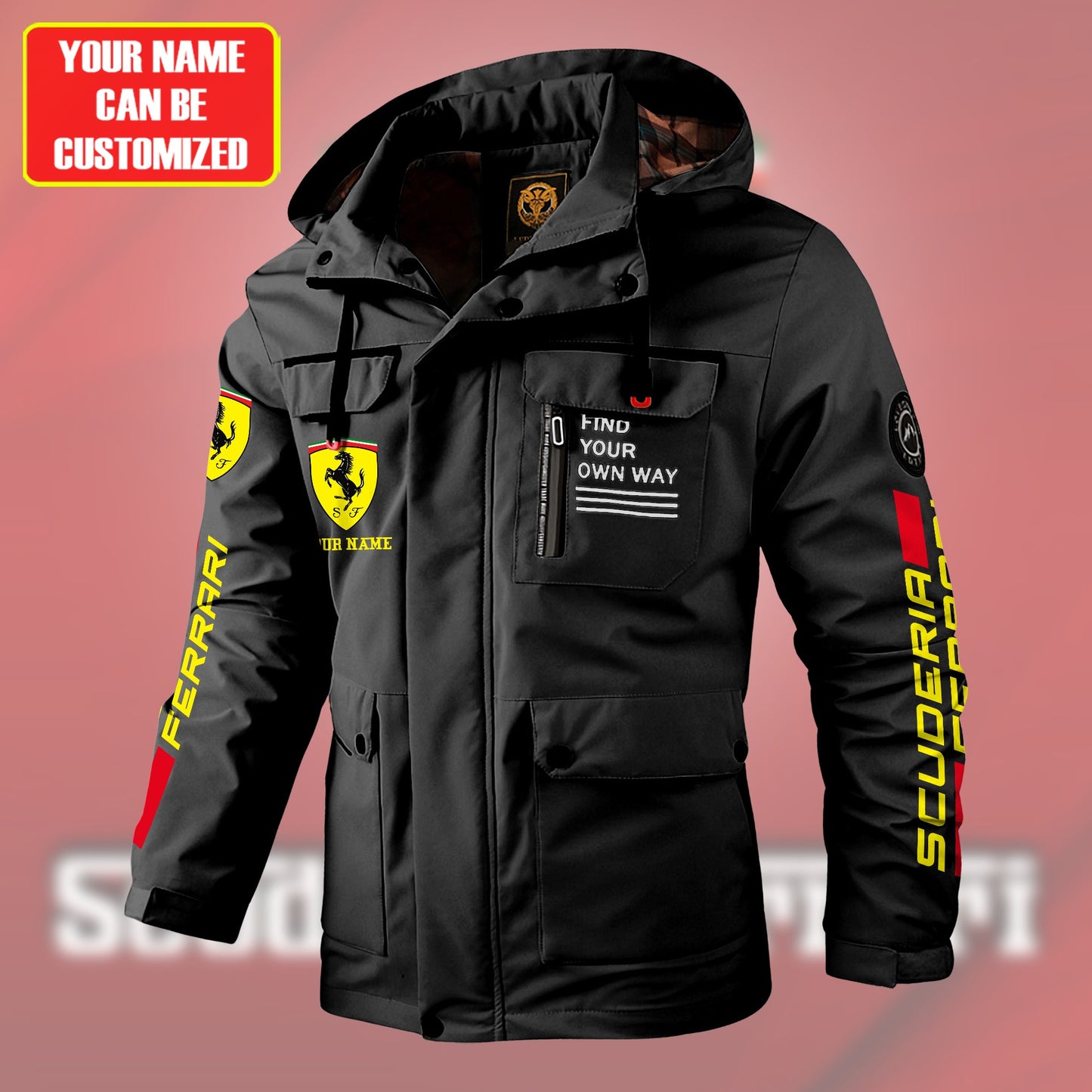SF Windbreaker Hooded Jacket
