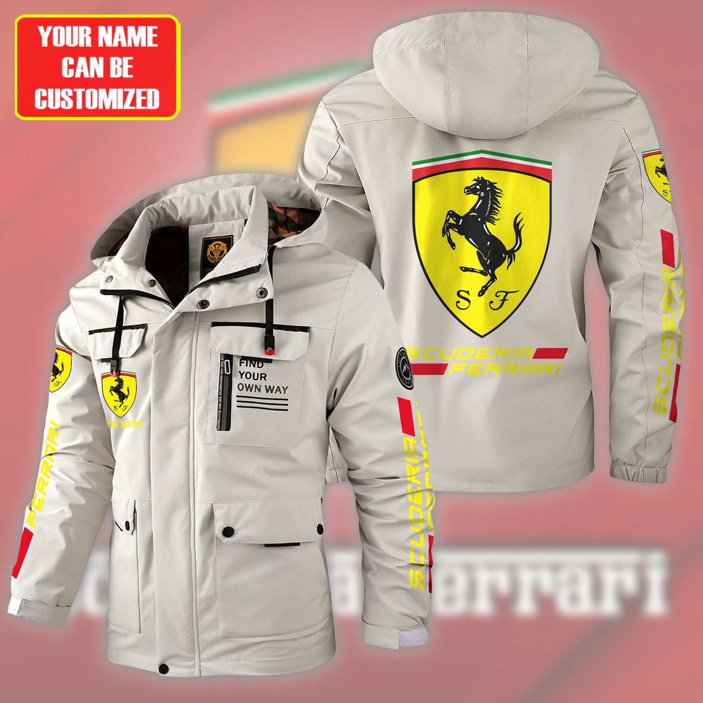 SF Windbreaker Hooded Jacket