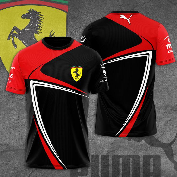 SF 3D Full Printing Set , SF Racing Shirt , Zipper Polo, Hoodie , Short , Polo ,hawaii