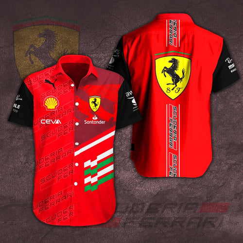 SF 3D Full Printing Set , SF Racing Shirt , Zipper Polo, Hoodie , Short , Polo ,hawaii V10