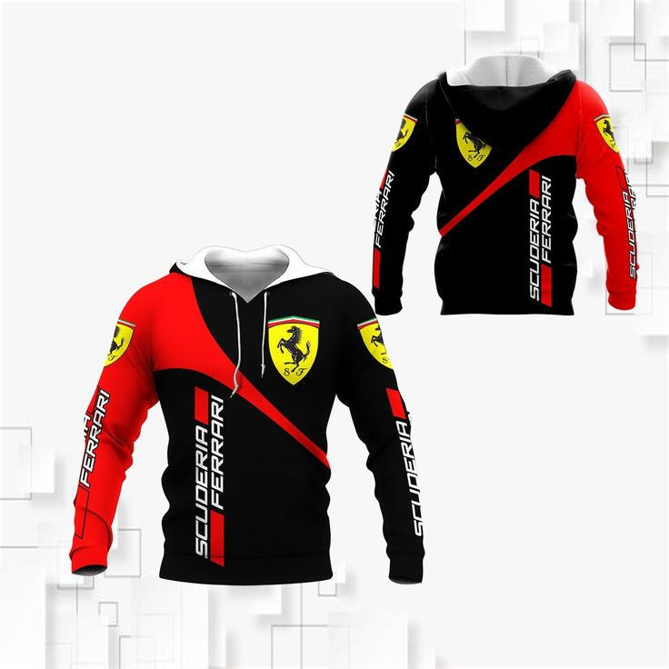 SF 3D Full Printing Set , SF Racing Shirt , Zipper Polo, Hoodie , Short , Polo ,hawaii V21