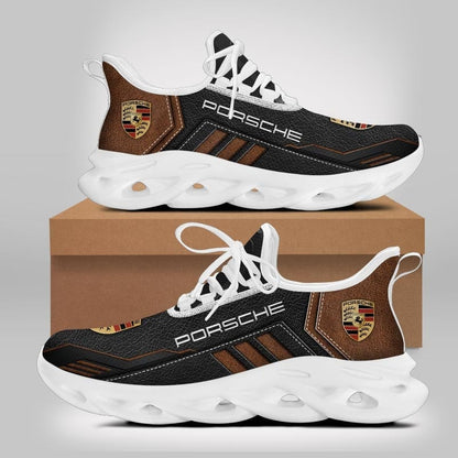 Pors Leather Pattern Chunky Custom Sneaker