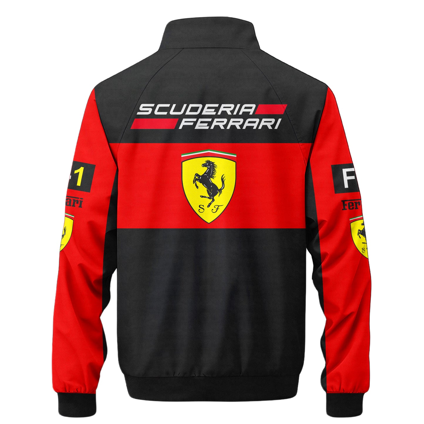 SF F1 Racing Zipper Stand Collar Jacket 3D V8