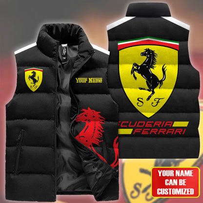 Personalized SF Sleeveless Windproof Puffer Jacket 3D