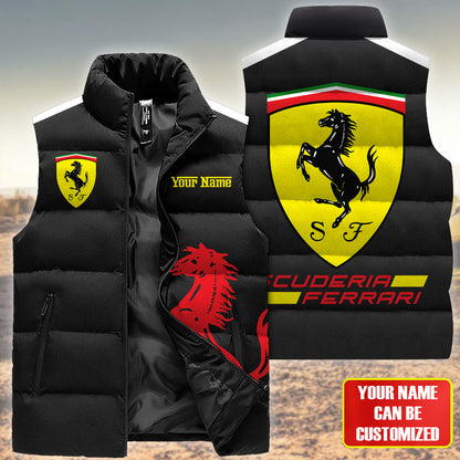 Personalized SF Sleeveless Windproof Puffer Jacket 3D