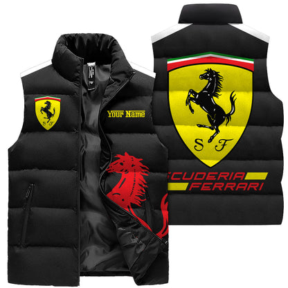 Personalized SF Sleeveless Windproof Puffer Jacket 3D