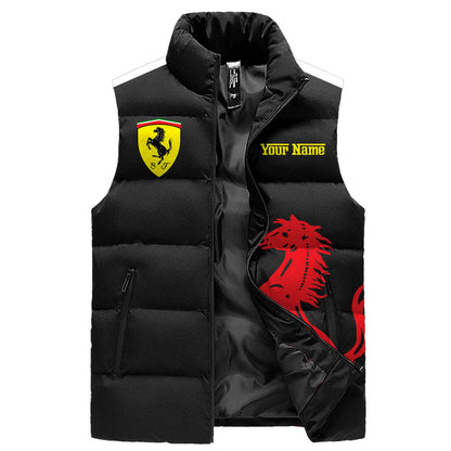 Personalized SF Sleeveless Windproof Puffer Jacket 3D