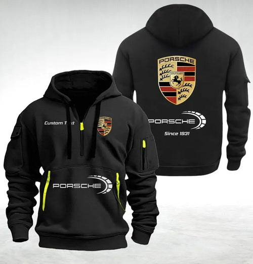 Pors 3D Zip-Hoodie Cotton Jacket