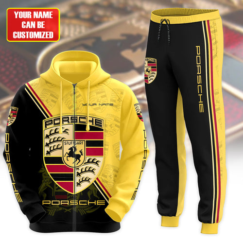Personalized Pors Q5 3D All over Printed Hoodie and Sweatpants set