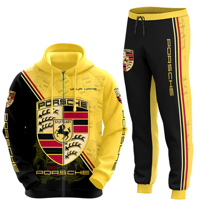 Personalized Pors Q5 3D All over Printed Hoodie and Sweatpants set