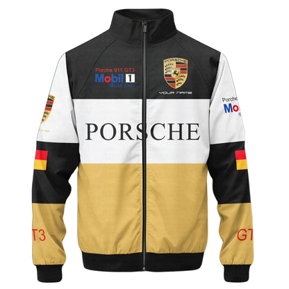 Pors Racing Zipper Stand Collar Jacket 3D V2