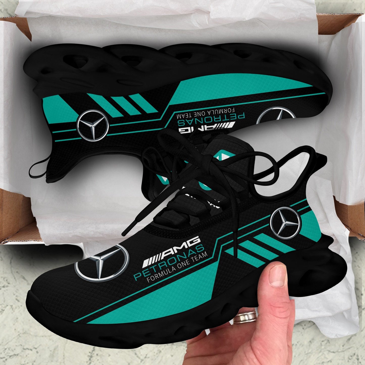 Merc AMG Petronas Chunky Custom Sneaker V3