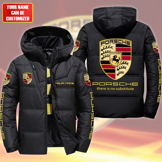 Personalized Pors Puffer Thermal Jacket With Hood