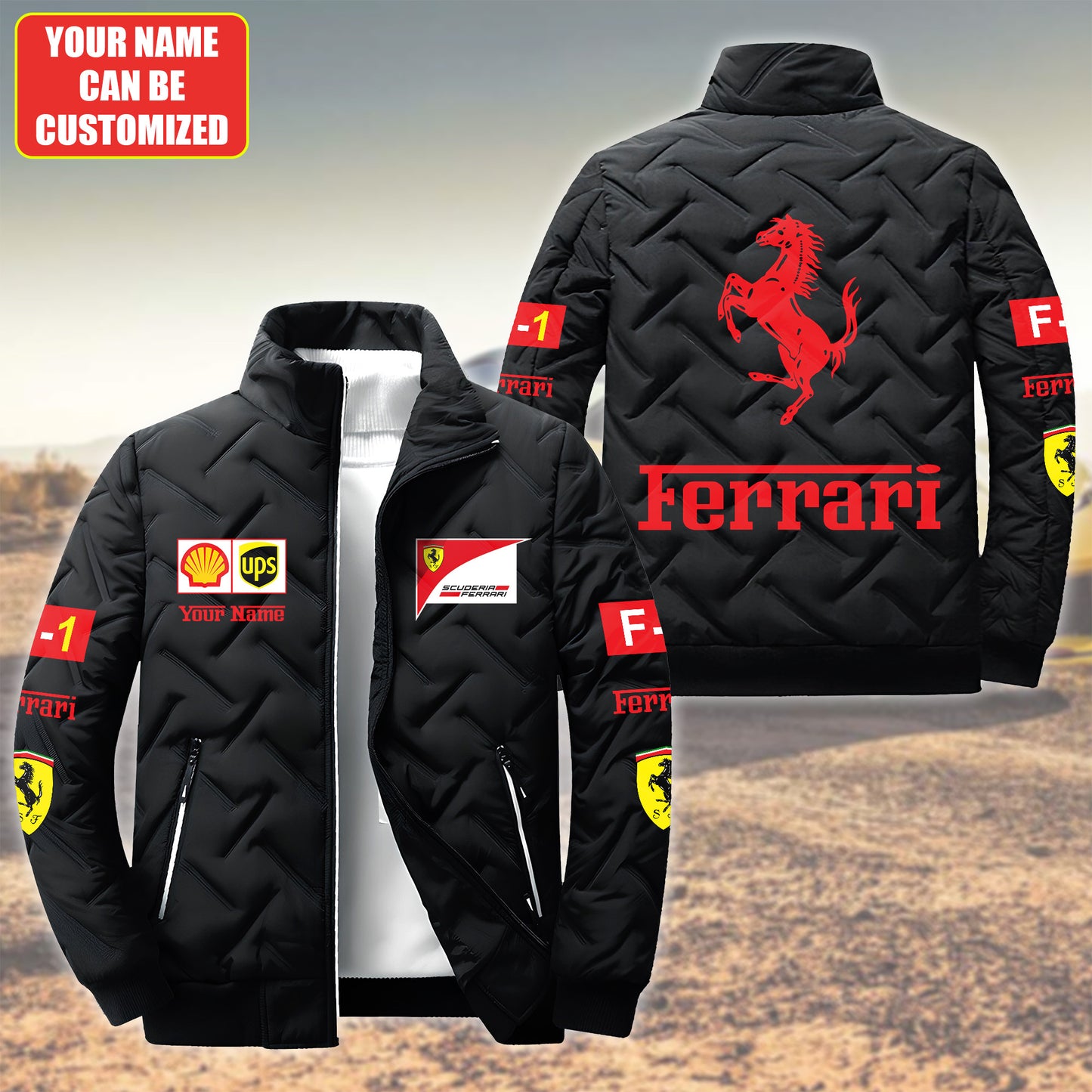 SF Racing Puffer Jacket