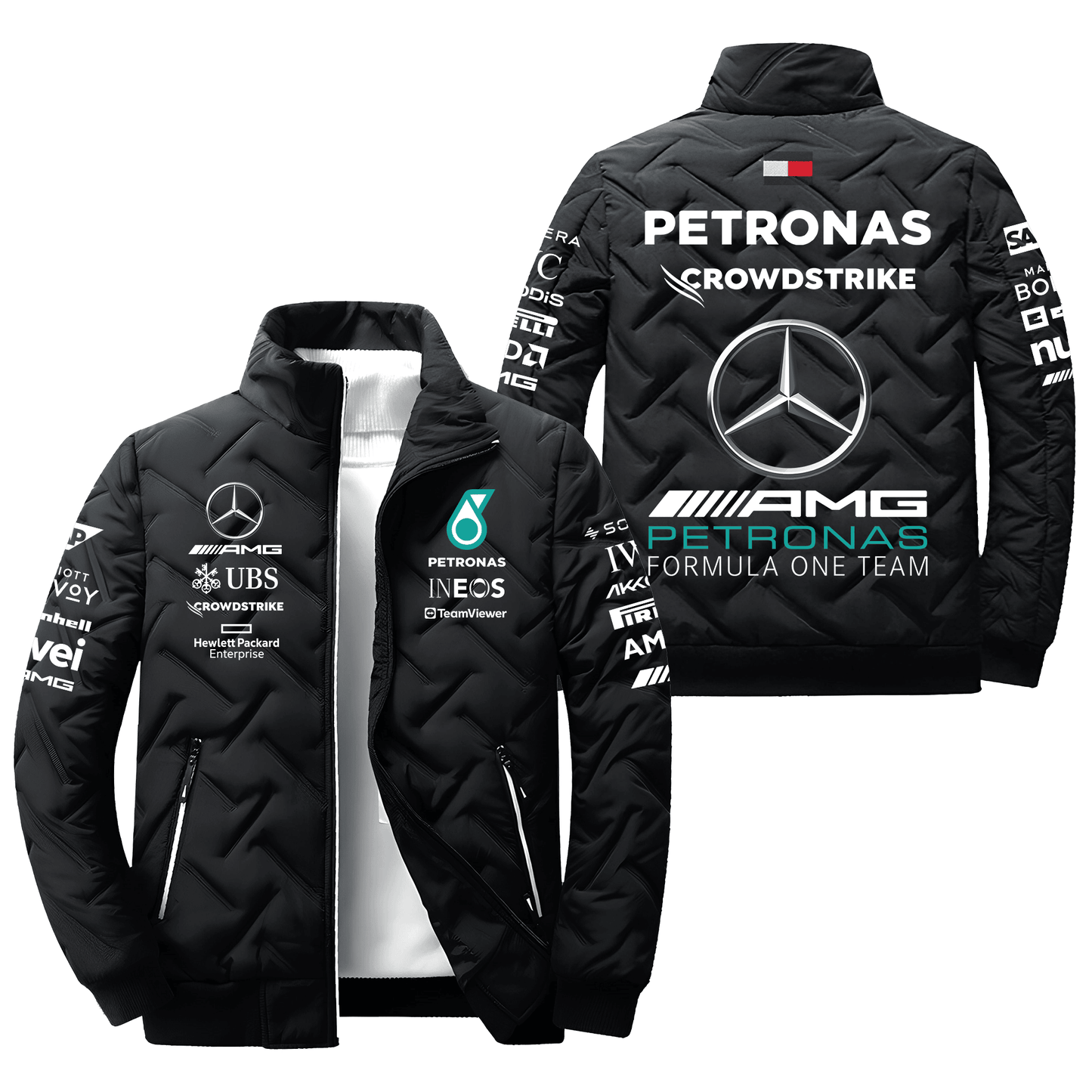 Merc AMG Petronas Puffer Jacket