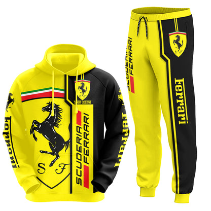 Personalized SF Q6 3D All over Printed Hoodie and Sweatpants set