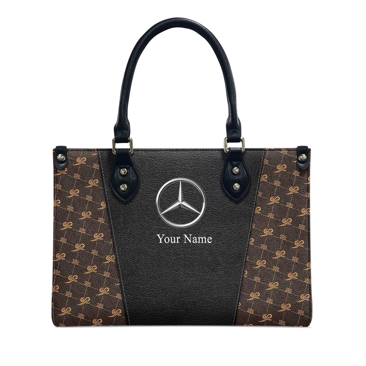 Personalized Merc Luxury Leather Handbag P050302