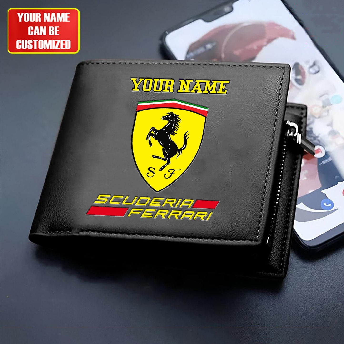 Personalized SF Leather Wallet