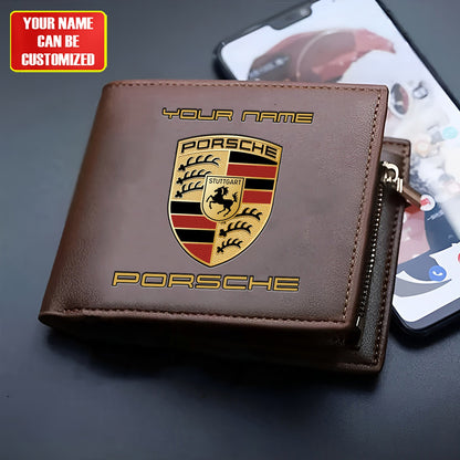 Personalized Pors Leather Wallet