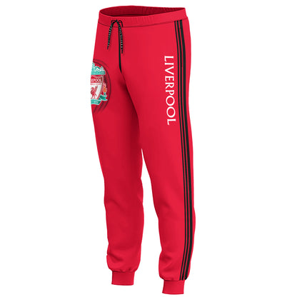 Personalized Liverpool Q16 3D All over Printed Hoodie and Sweatpants set