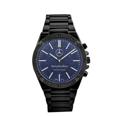 Personalized Merc Piguet Dial Steel Watch
