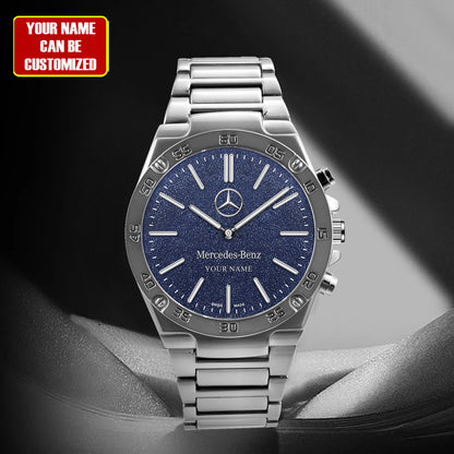 Personalized Merc Piguet Dial Steel Watch