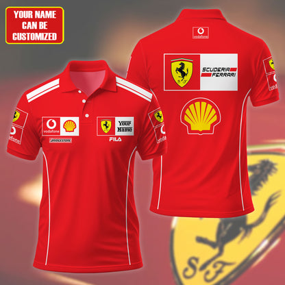 Personalized SF Racing 3D Full Printing Set , SF Racing Shirt , Hoodie , Short , Polo ,hawaii