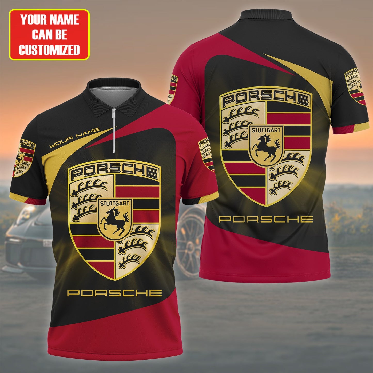 Personalized Pors 3D Full Printing Set , Pors Shirt ,Pors Shirt , Hoodie , Short ,Polo ,hawaii , ... Q040303
