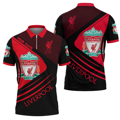 Personalized Liverpool Q6 3D Full Printing Set , Liverpool Q6 Shirt , Zipper Polo, Hoodie , Short ,Polo ,hawaii , ...