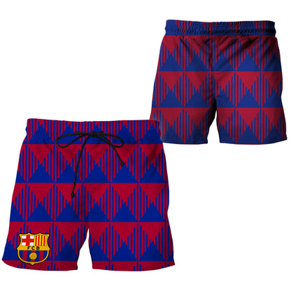 Personalized Barcelona Training Kit Shirt Beach Short