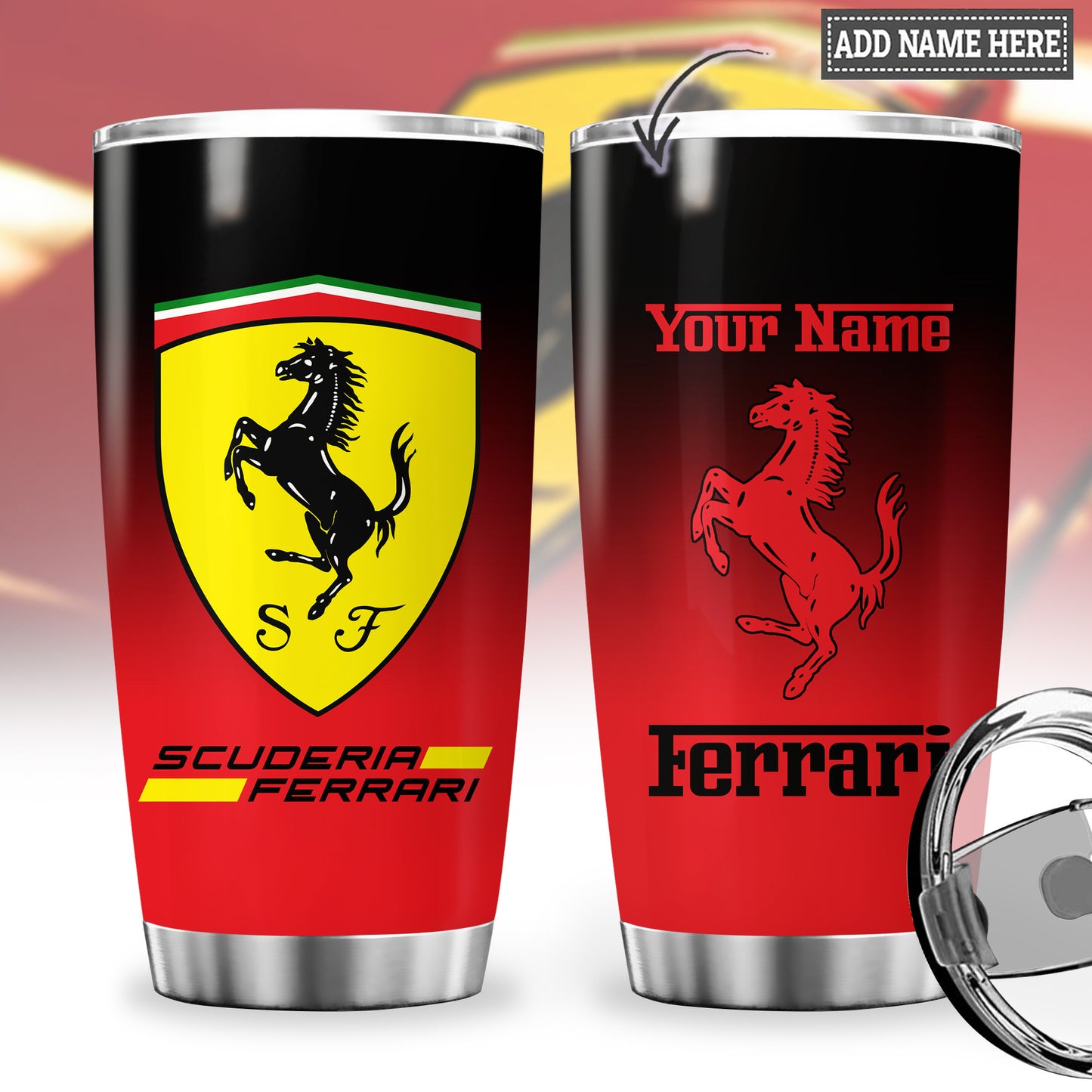 Personalized SF Stainless Tumbler 20oz 30oz Cup