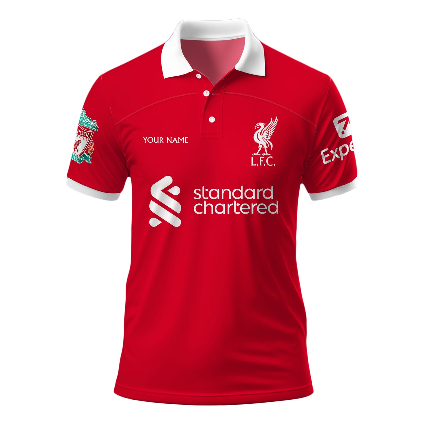 Personalized Liverpool Training Kit Shirt Beach Short