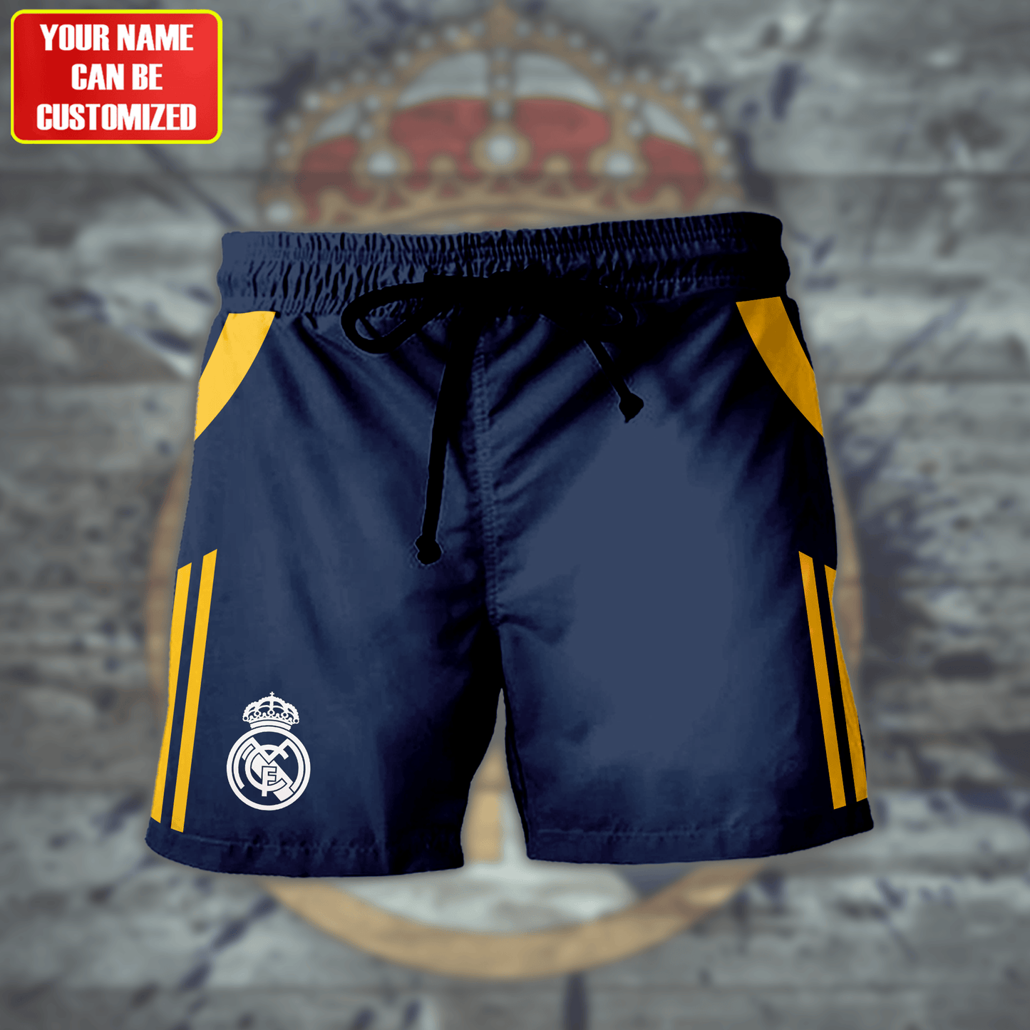 Personalized Real Madrid Training Kit Shirt Beach Short V2