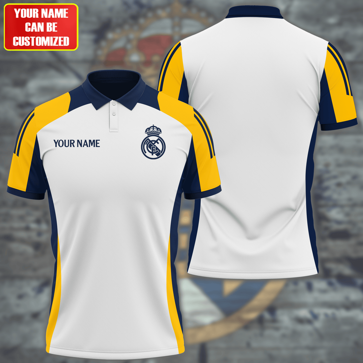 Personalized Real Madrid Training Kit Shirt Beach Short V2