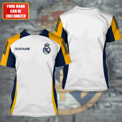 Personalized Real Madrid Training Kit Shirt Beach Short V2