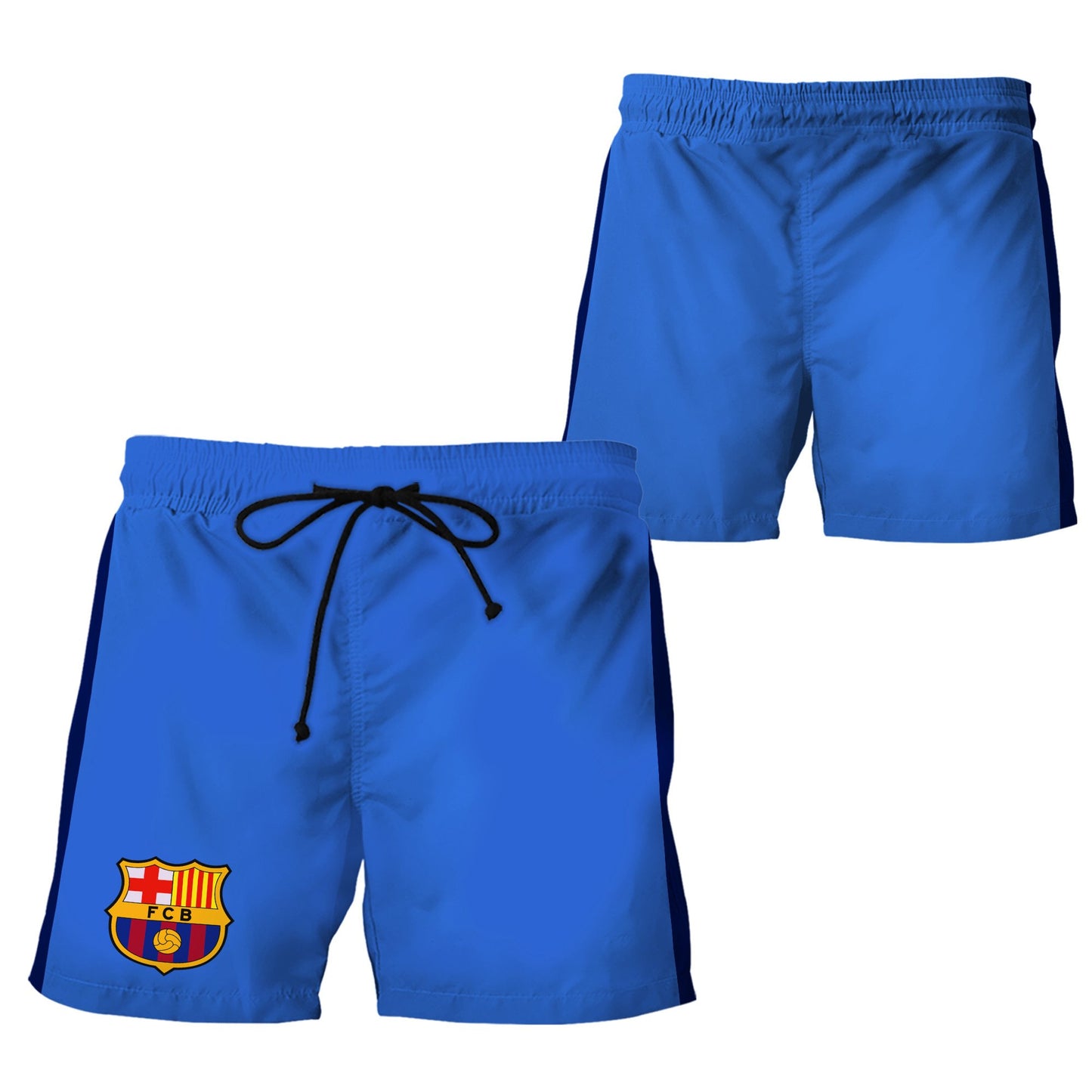 Personalized Barcelona Training Kit Shirt Beach Short V2