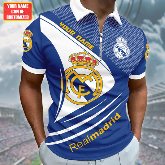 Personalized Real Madrid 3D Full Printing Set , Real Madrid Shirt , Hoodie , Short , Polo ,hawaii
