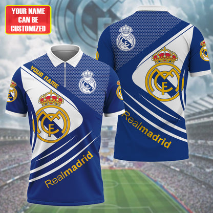 Personalized Real Madrid 3D Full Printing Set , Real Madrid Shirt , Hoodie , Short , Polo ,hawaii
