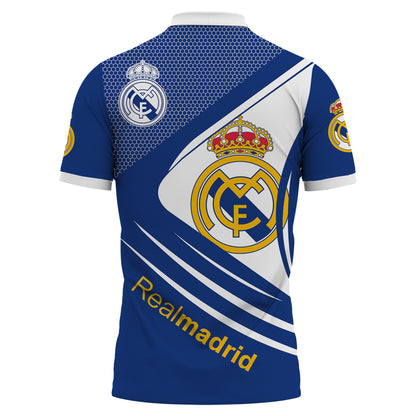 Personalized Real Madrid 3D Full Printing Set , Real Madrid Shirt , Hoodie , Short , Polo ,hawaii