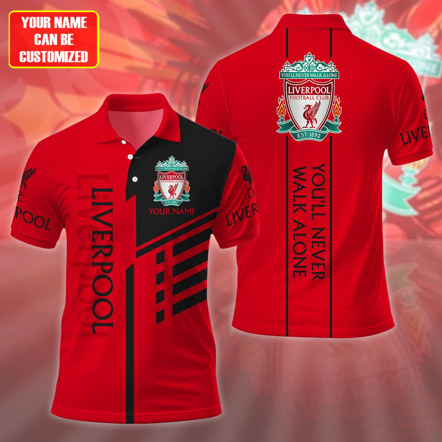 Personalized Liverpool 3D Full Printing Set , Liverpool Shirt , Hoodie , Short , Polo ,hawaii V8