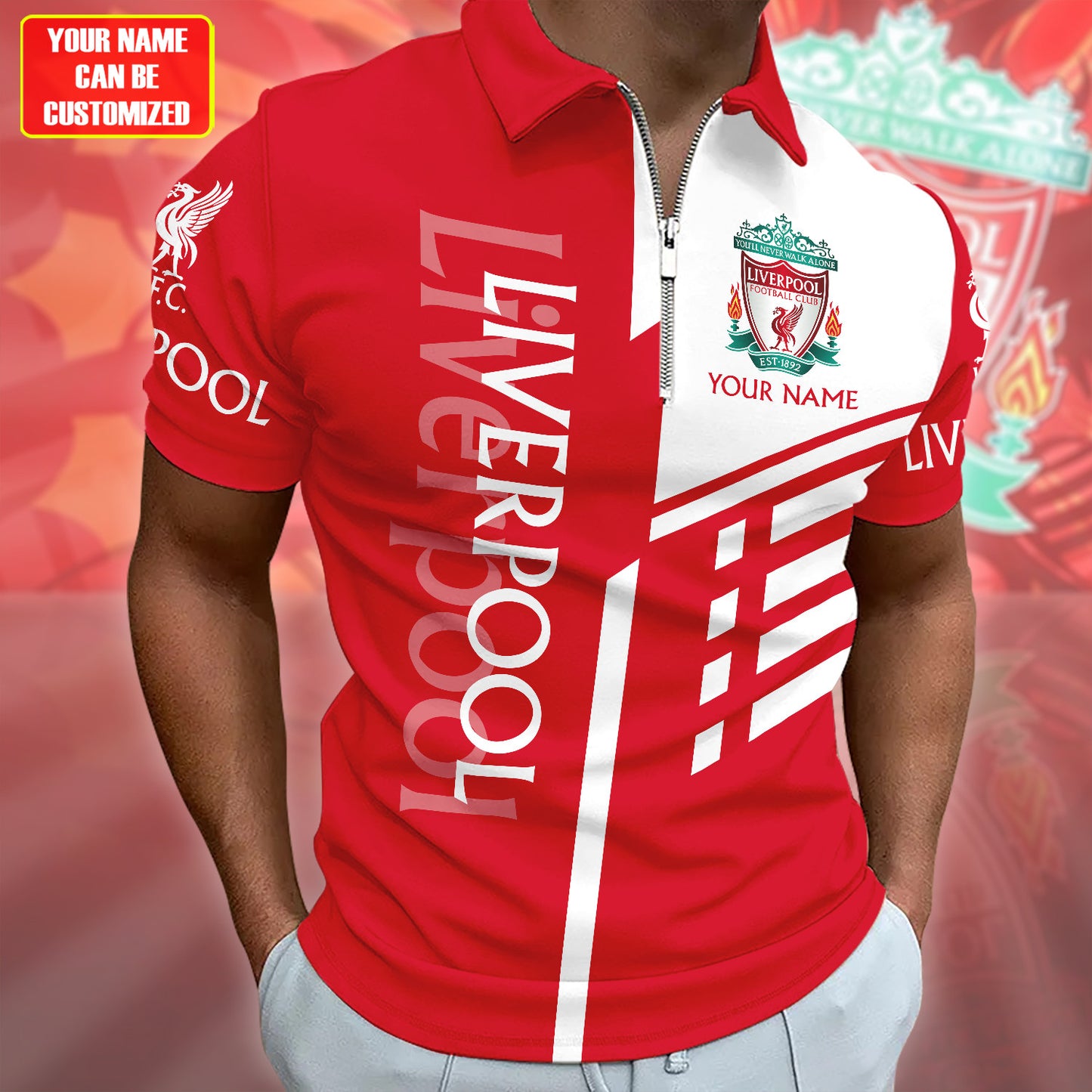 Personalized Liverpool 3D Full Printing Set , Liverpool Shirt , Hoodie , Short , Polo ,hawaii V9