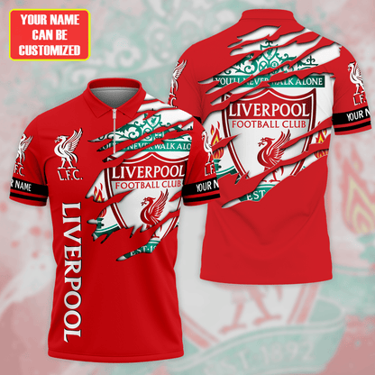 Personalized Liverpool 3D Full Printing Set , Liverpool Shirt , Hoodie , Short , Polo ,hawaii V10