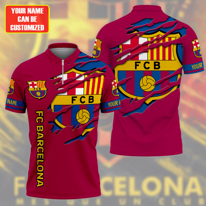 Personalized Barcelona 3D Full Printing Set , Barcelona Shirt , Hoodie , Short , Polo ,hawaii V6