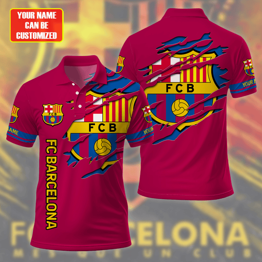 Personalized Barcelona 3D Full Printing Set , Barcelona Shirt , Hoodie , Short , Polo ,hawaii V6