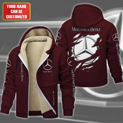Personalized Merc Fleece 3D Unisex Hooded Jacket